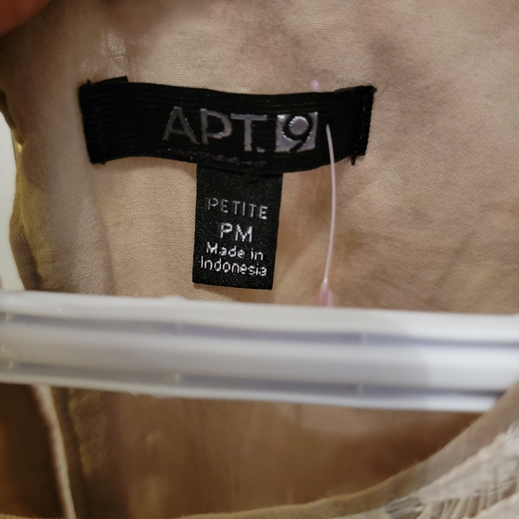 APT9 Mini Dress, Size S, beige color - Picture 6 of 7